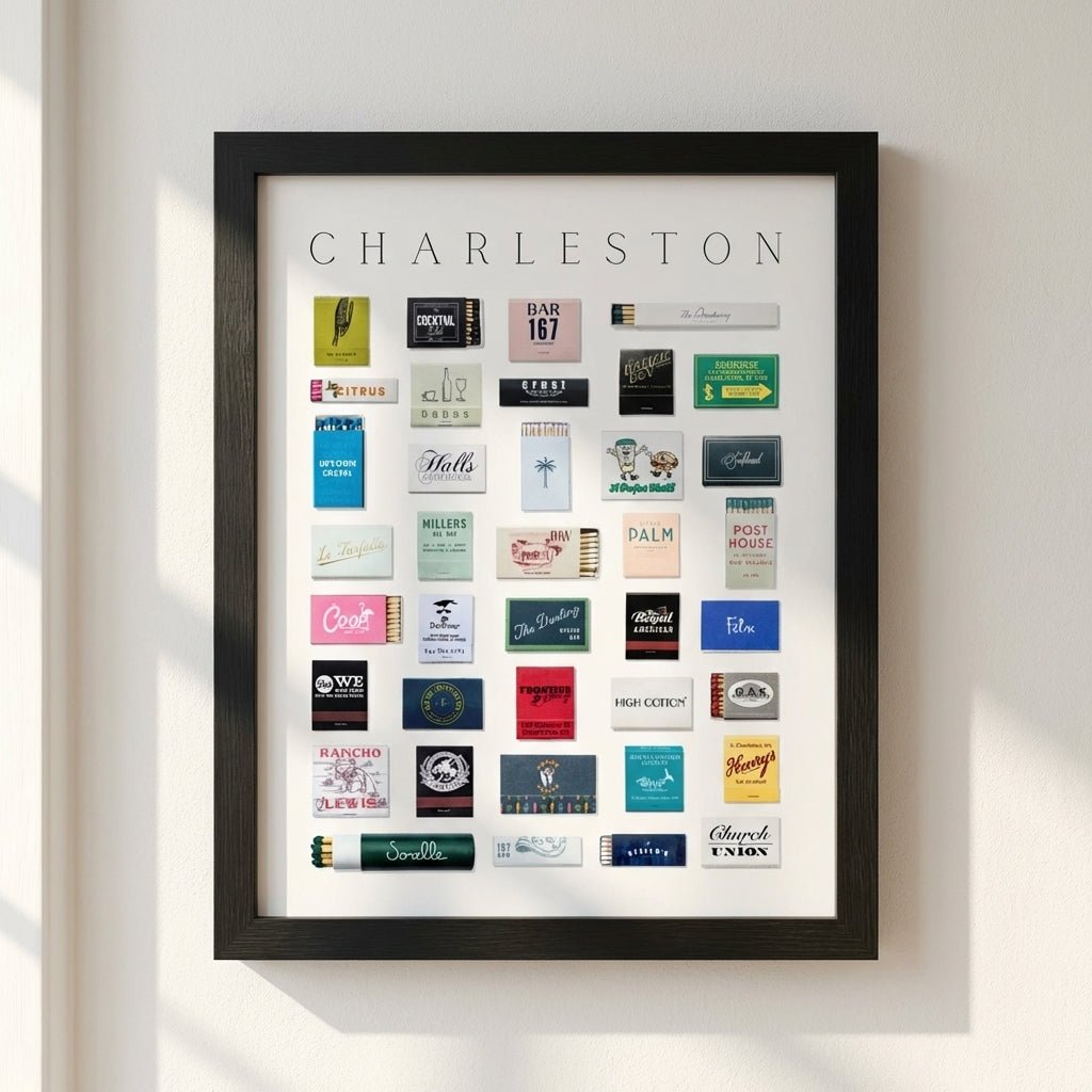 Charleston Matchbox Print - Liza Pruitt