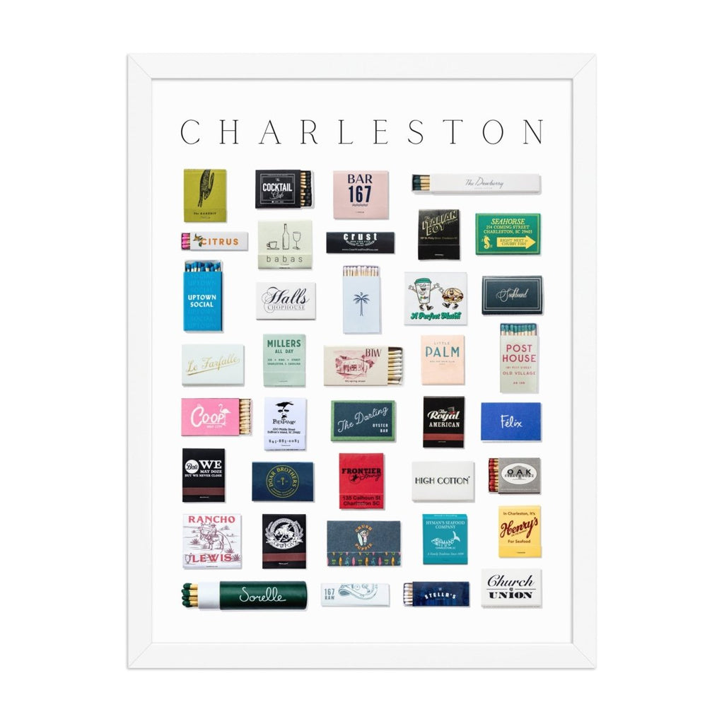 Charleston Matchbox Print - Liza Pruitt