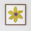 Chartreuse Summer Flower I | 22" h x 22" w | Framed - Liza Pruitt