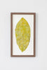 Chartreuse Summer Leaf II | 25" h x 14" w | Framed - Liza Pruitt