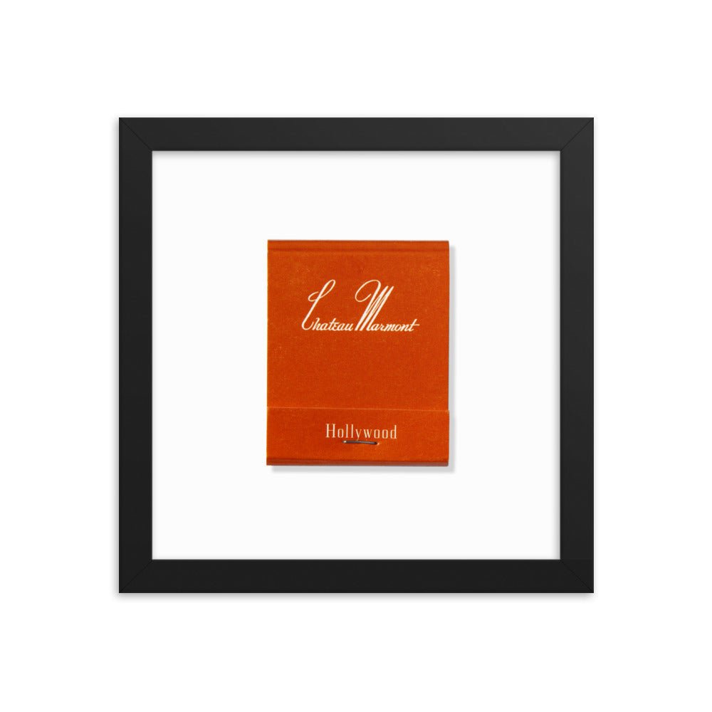 Chateau Marmont Hollywood Framed Print - Liza Pruitt