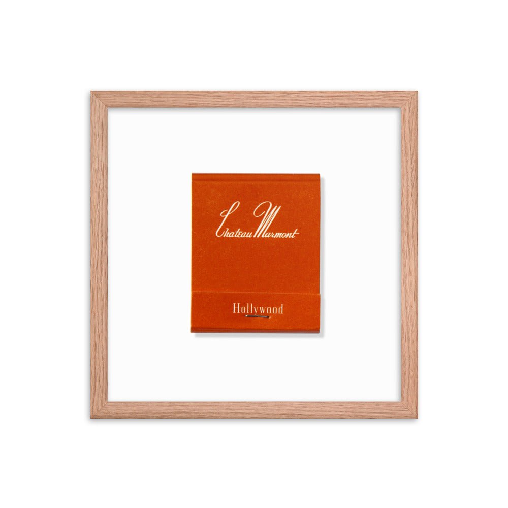 Chateau Marmont Hollywood Framed Print - Liza Pruitt