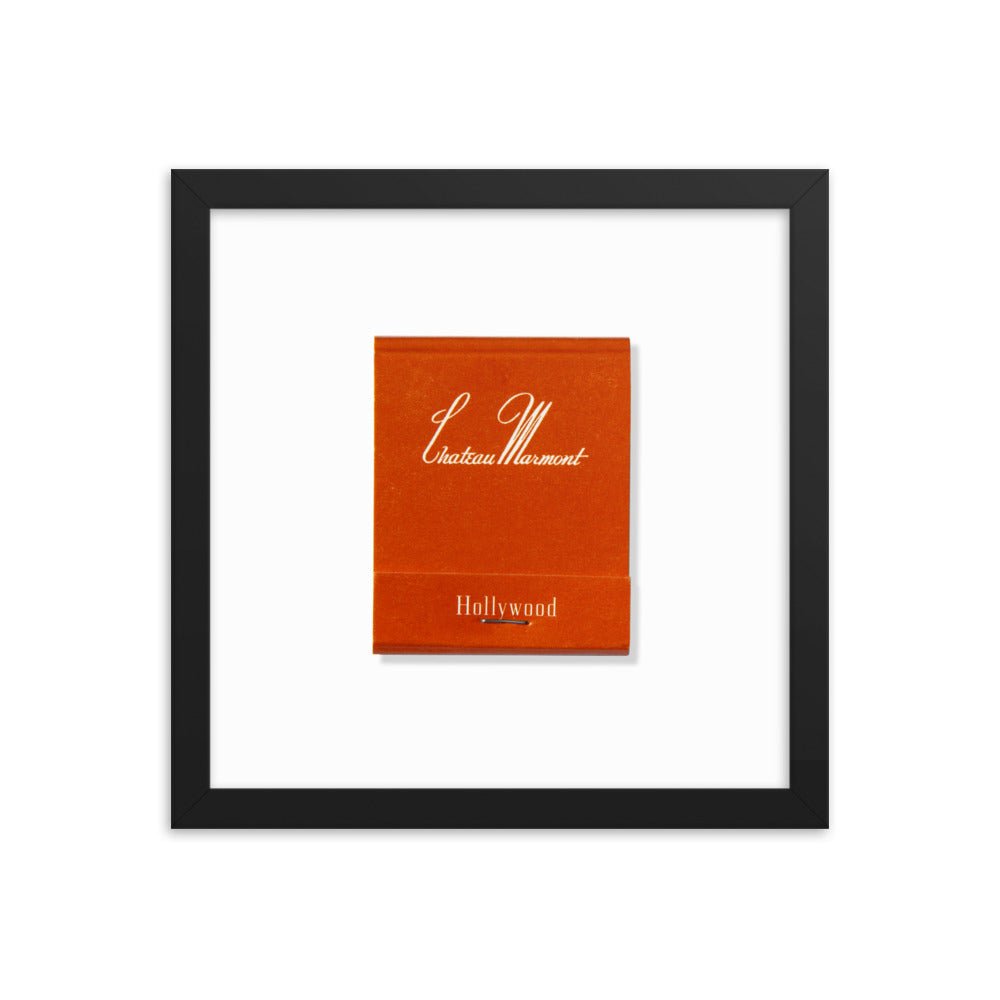 Chateau Marmont Hollywood Framed Print - Liza Pruitt