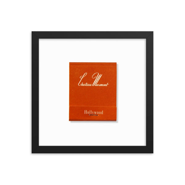 Chateau Marmont Hollywood Framed Print - Liza Pruitt