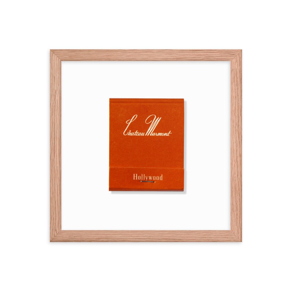 Chateau Marmont Hollywood Framed Print - Liza Pruitt