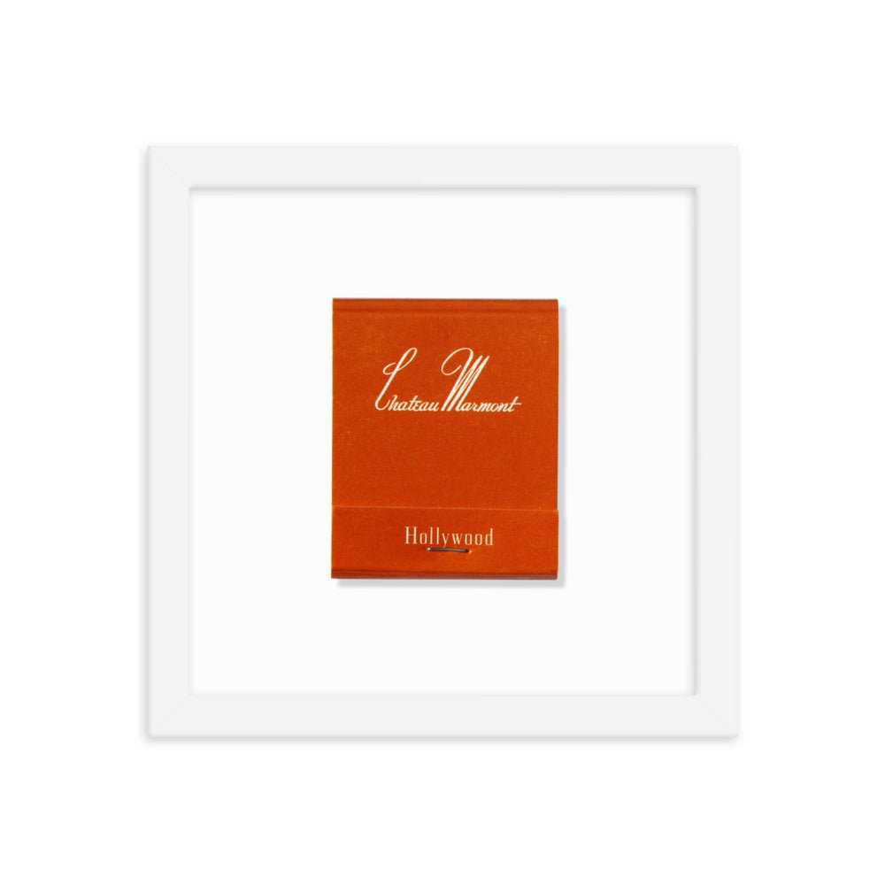Chateau Marmont Hollywood Framed Print - Liza Pruitt