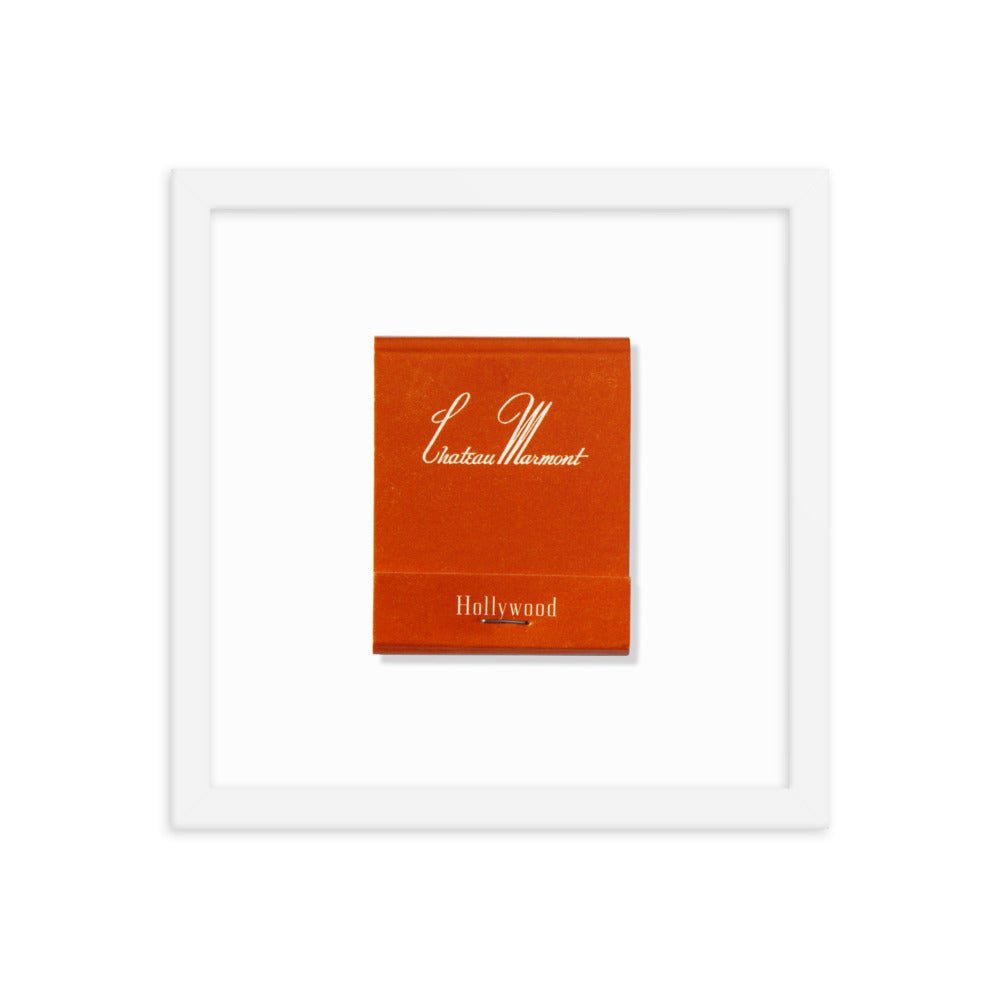 Chateau Marmont Hollywood Framed Print - Liza Pruitt