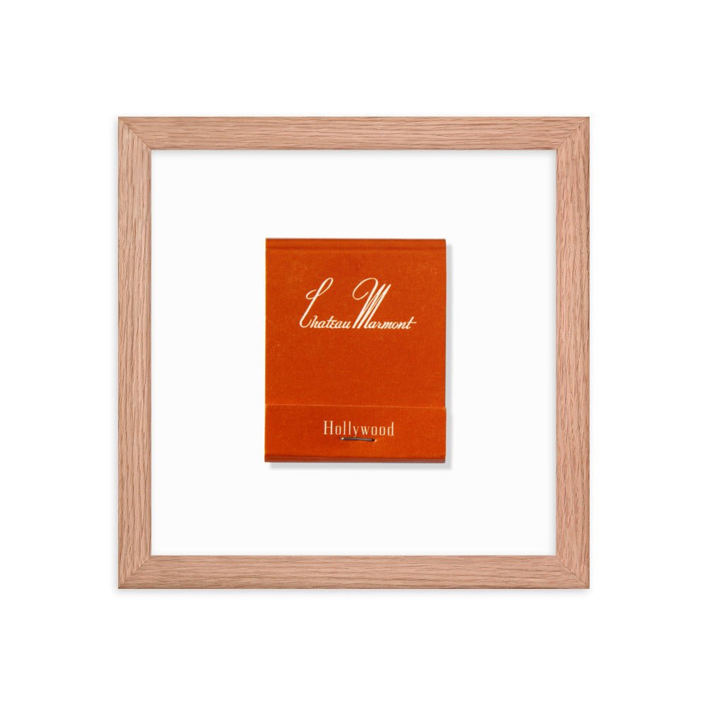 Chateau Marmont Hollywood Framed Print - Liza Pruitt