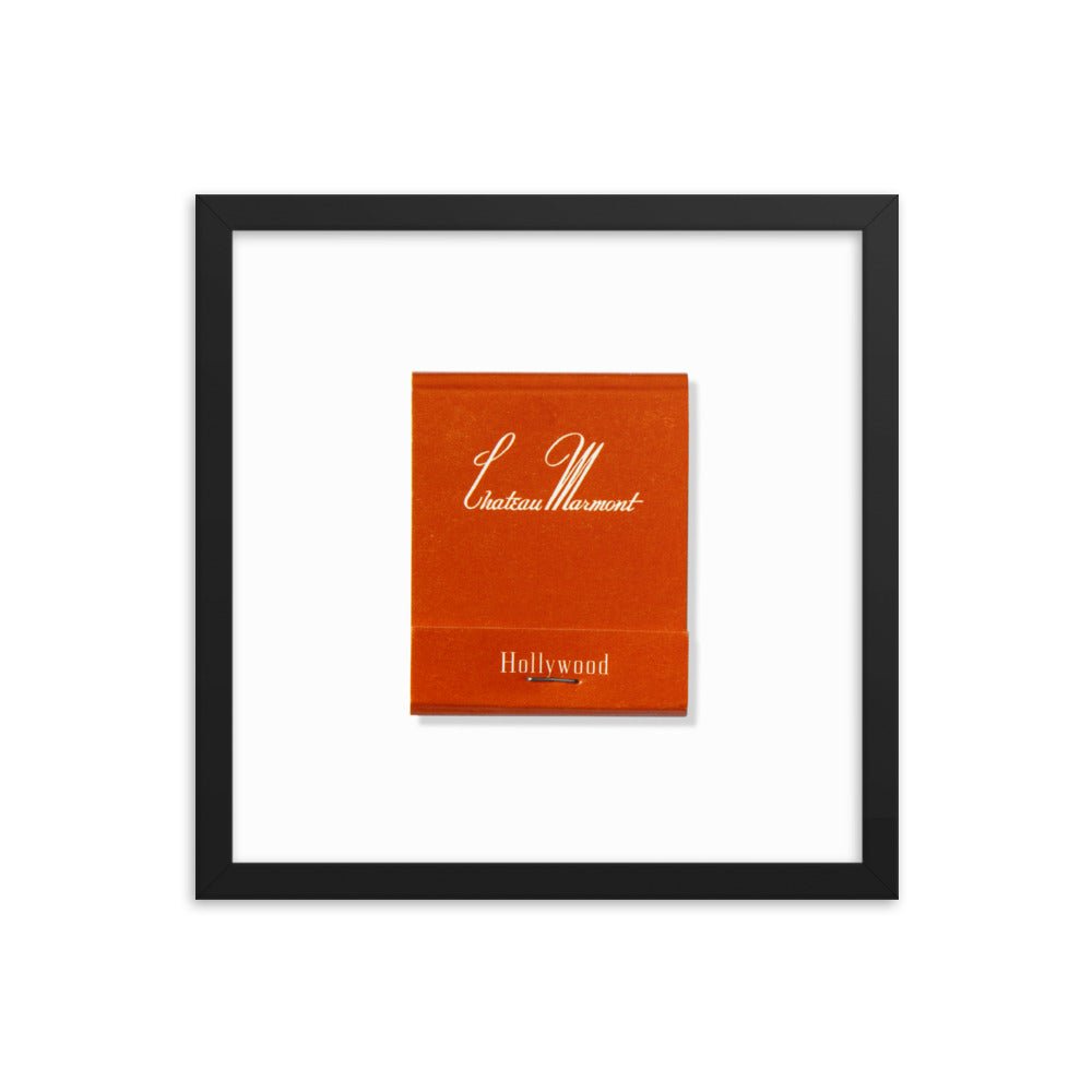 Chateau Marmont Hollywood Framed Print - Liza Pruitt