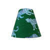 Cheetah Print Lampshade in Green - Liza Pruitt
