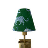Cheetah Print Lampshade in Green - Liza Pruitt