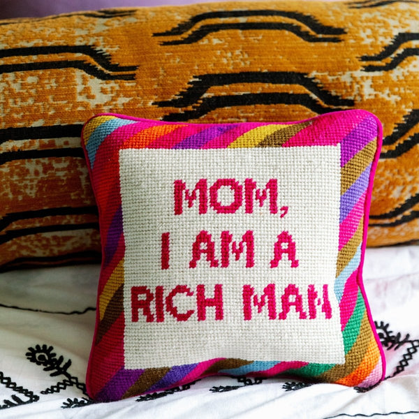 Cher Knows Best Needlepoint Pillow - Liza Pruitt