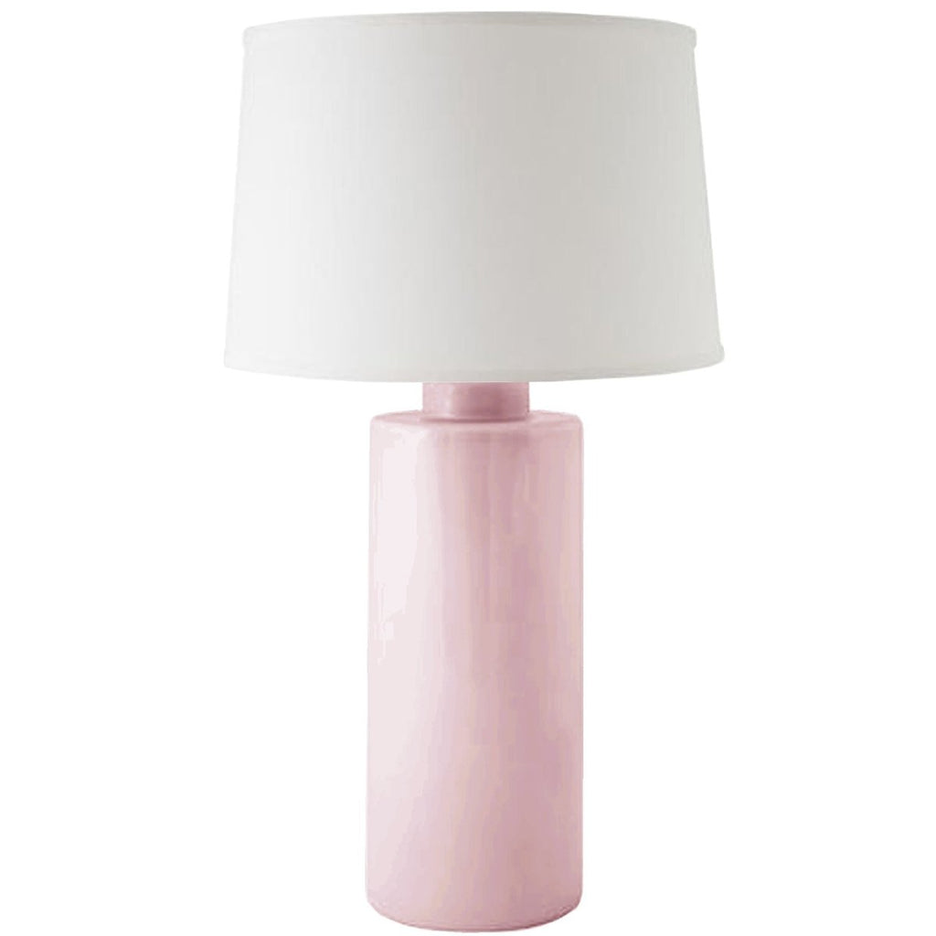 Cherry Blossom Pink Solid Column Lamp - Liza Pruitt