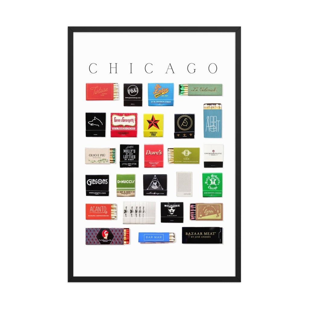 Chicago Matchbox Print - Liza Pruitt
