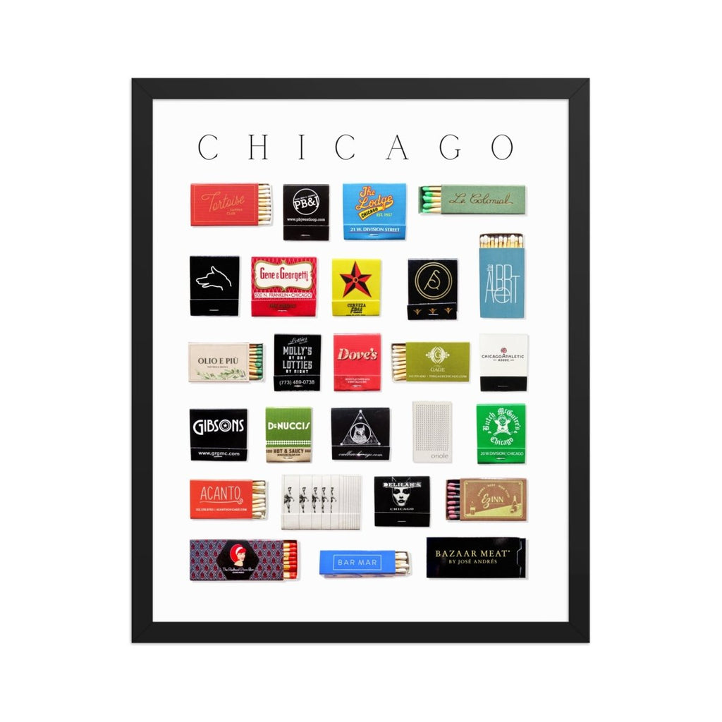 Chicago Matchbox Print - Liza Pruitt