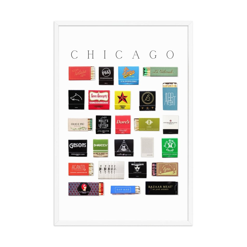 Chicago Matchbox Print - Liza Pruitt