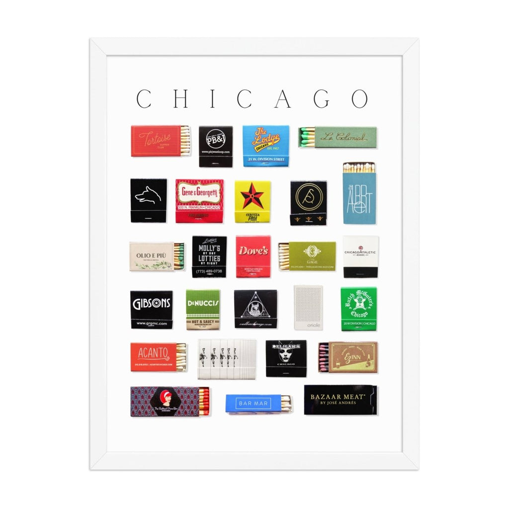 Chicago Matchbox Print - Liza Pruitt