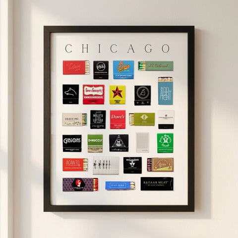 Chicago Matchbox Print - Liza Pruitt