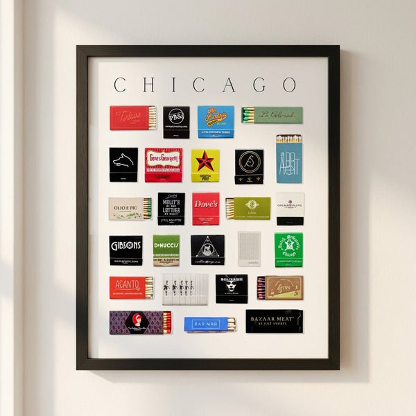 Chicago Matchbox Print - Liza Pruitt