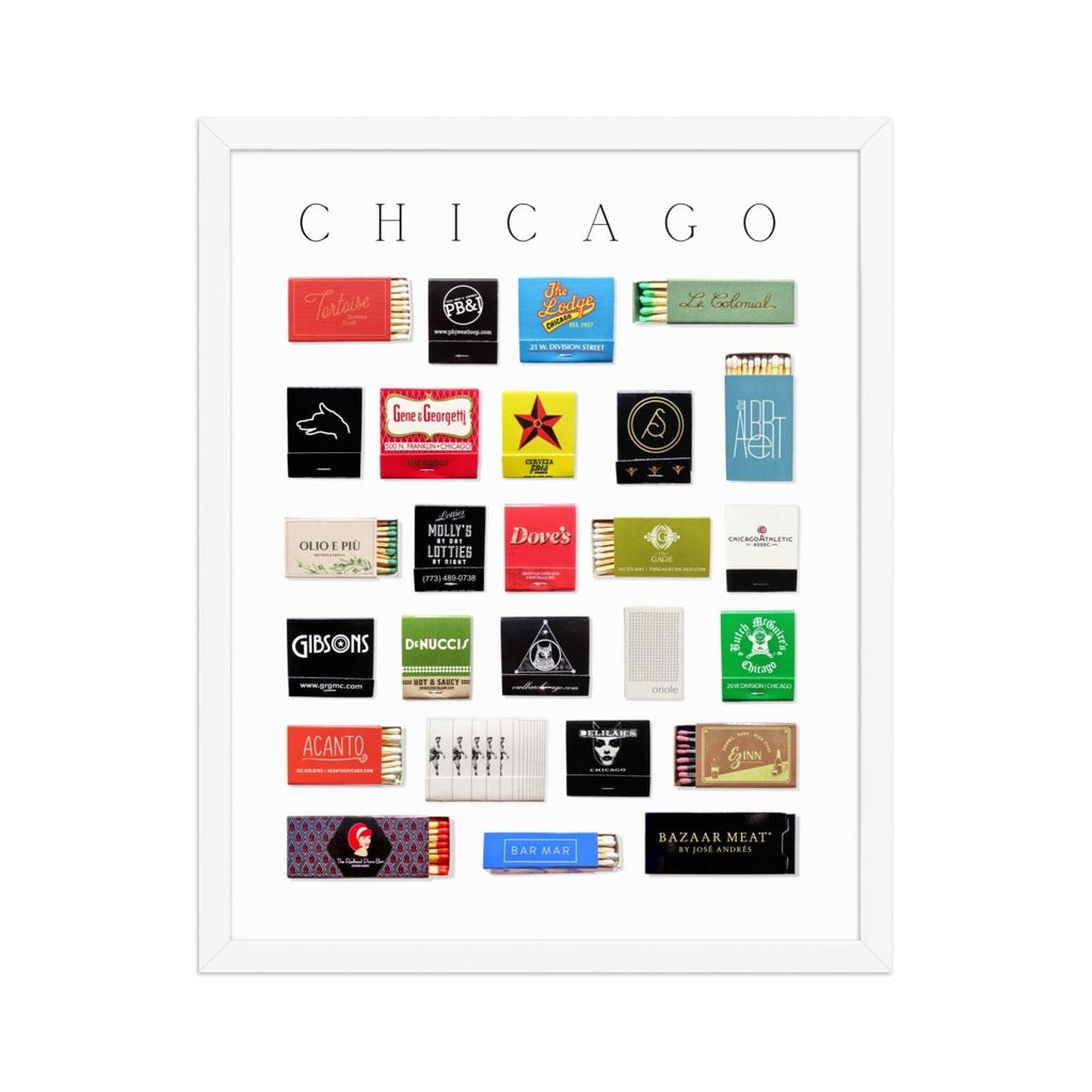 Chicago Matchbox Print - Liza Pruitt