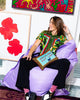 Childless Cat Lady Needlepoint Pillow - Liza Pruitt