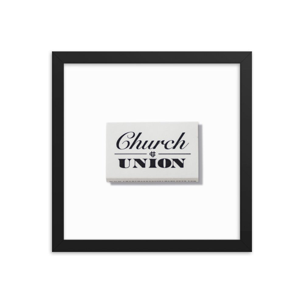 Church & Union Framed Print - Liza Pruitt