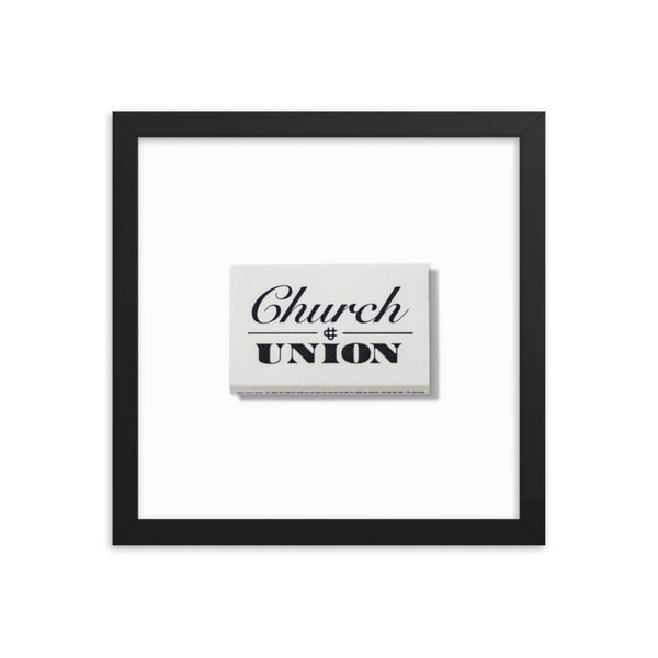 Church & Union Framed Print - Liza Pruitt