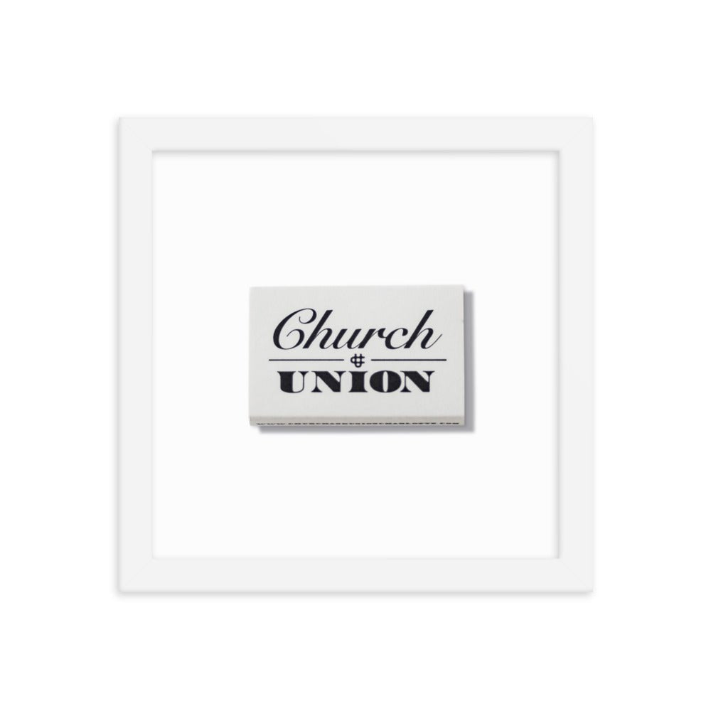 Church & Union Framed Print - Liza Pruitt