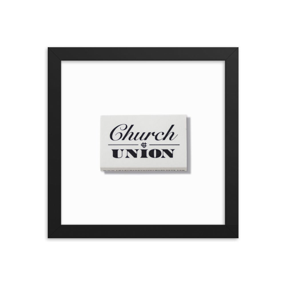 Church & Union Framed Print - Liza Pruitt