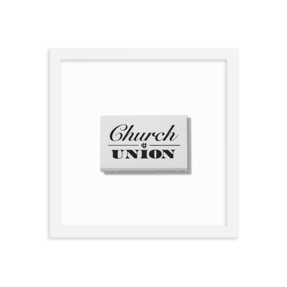 Church & Union Framed Print - Liza Pruitt