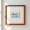 Church & Union Framed Print - Liza Pruitt