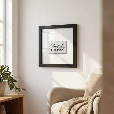 Church & Union Framed Print - Liza Pruitt