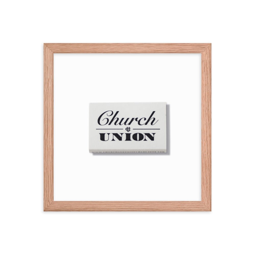 Church & Union Framed Print - Liza Pruitt