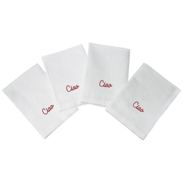 Ciao Dinner Napkins (Set of 4) - Liza Pruitt