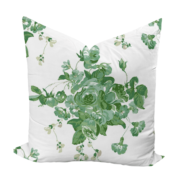 Circe Chintz in Green by Sister Parish - Liza Pruitt