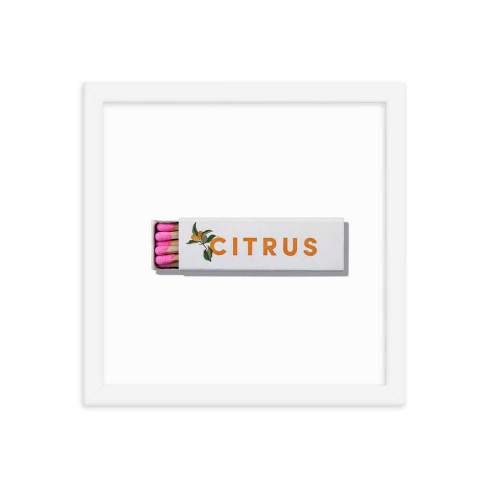 Citrus Club Framed Print - Liza Pruitt