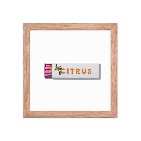 Citrus Club Framed Print - Liza Pruitt