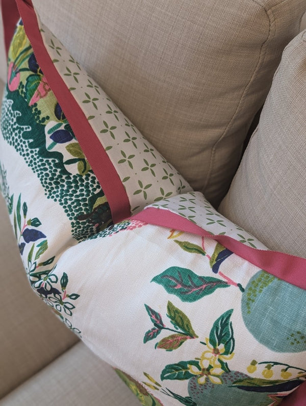 Citrus Garden in Lime by Schumacher - Liza Pruitt