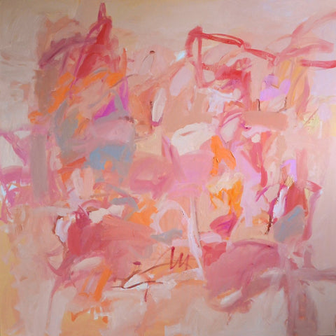 City On A Hill | 48" x 48" - Liza Pruitt