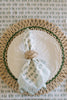 Claire Dinner Napkin in Serene | Block Printed, Set of 4 – Ceae Shop - Liza Pruitt