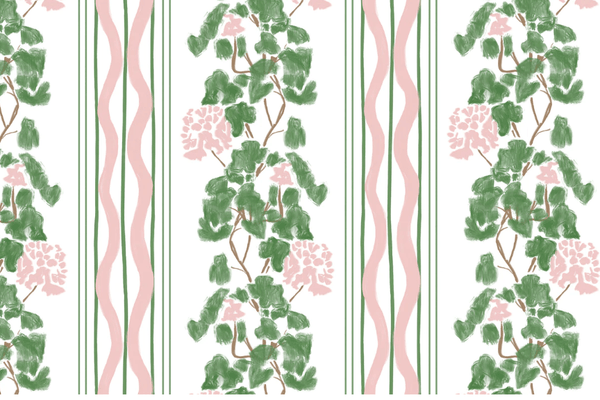 Clara in Spring Pink by Lulie Wallace Bolster - Liza Pruitt