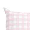 Classic Pink Check Pillow - Liza Pruitt
