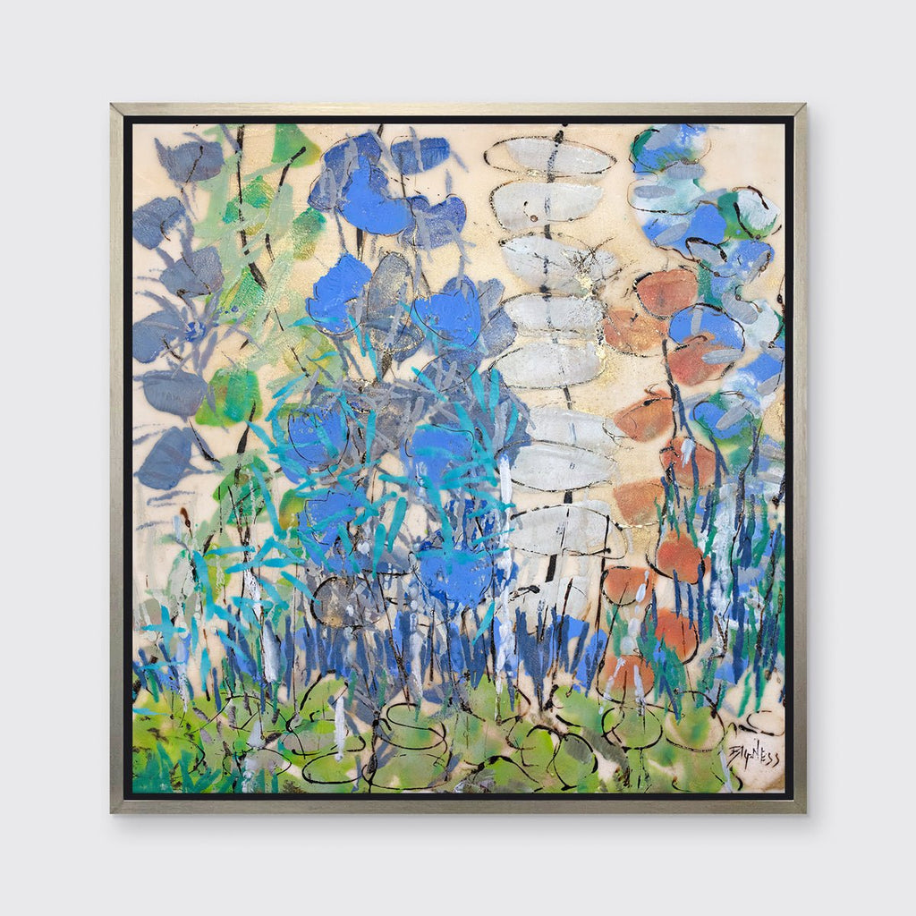 Climbing Clematis - Open Edition Canvas Print - Liza Pruitt
