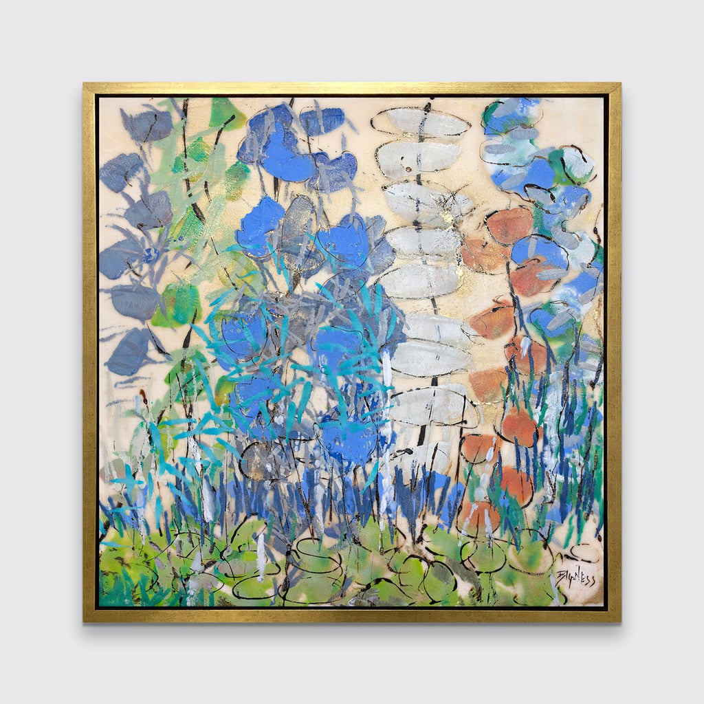 Climbing Clematis - Open Edition Canvas Print - Liza Pruitt