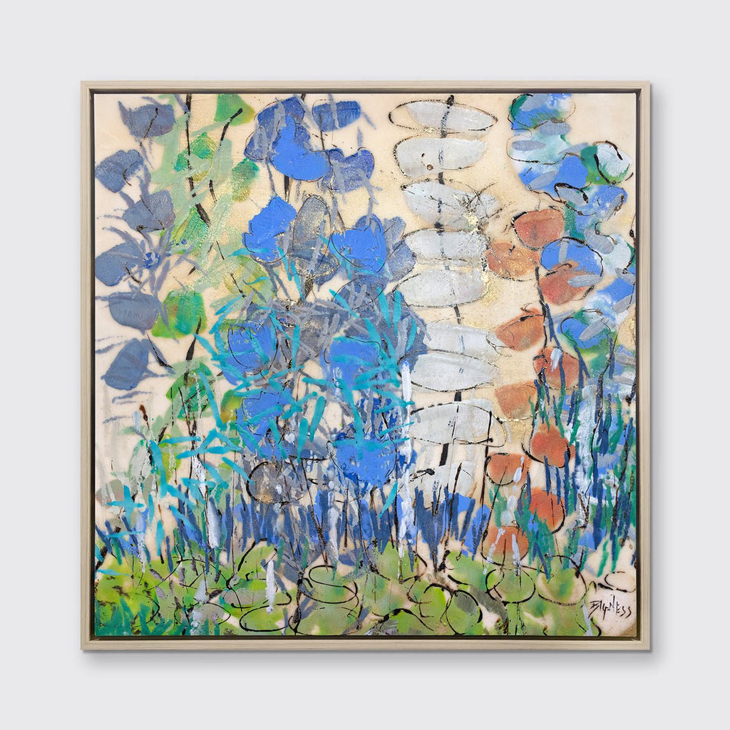 Climbing Clematis - Open Edition Canvas Print - Liza Pruitt