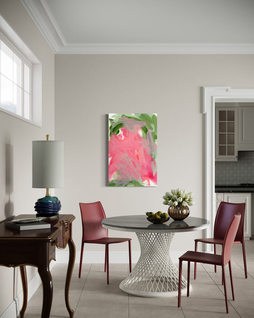 Climbing Roses - Open Edition Canvas Print - Liza Pruitt