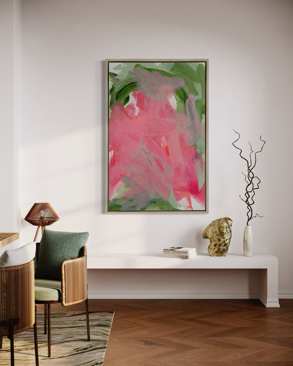 Climbing Roses - Open Edition Canvas Print - Liza Pruitt