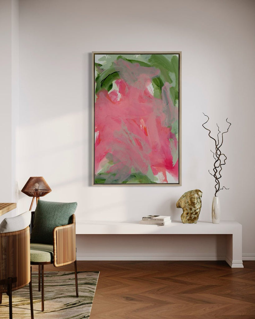 Climbing Roses - Open Edition Canvas Print - Liza Pruitt