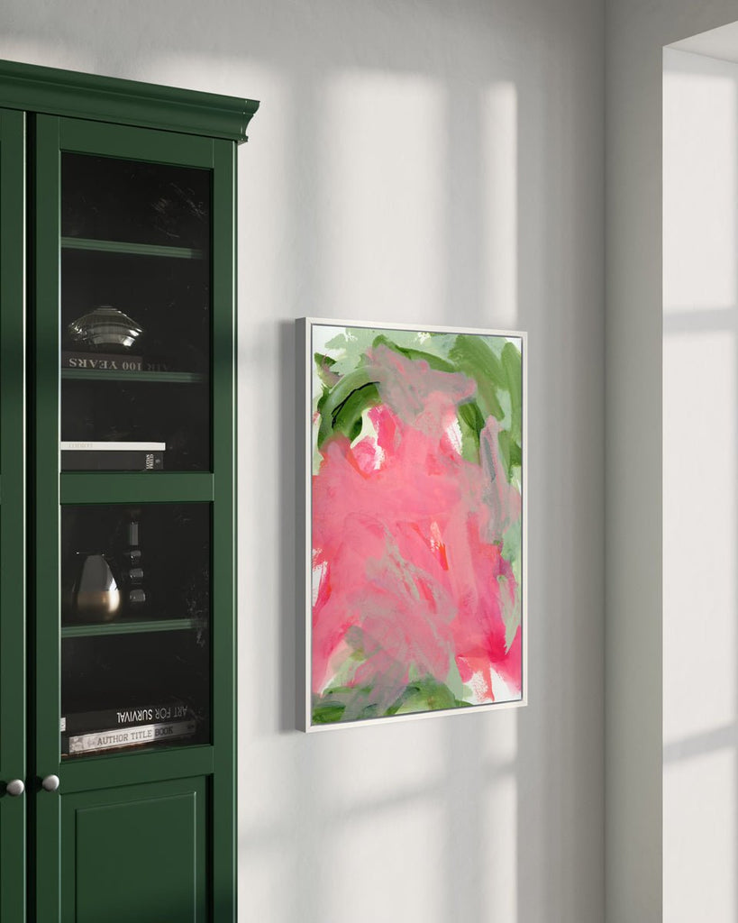 Climbing Roses - Open Edition Canvas Print - Liza Pruitt