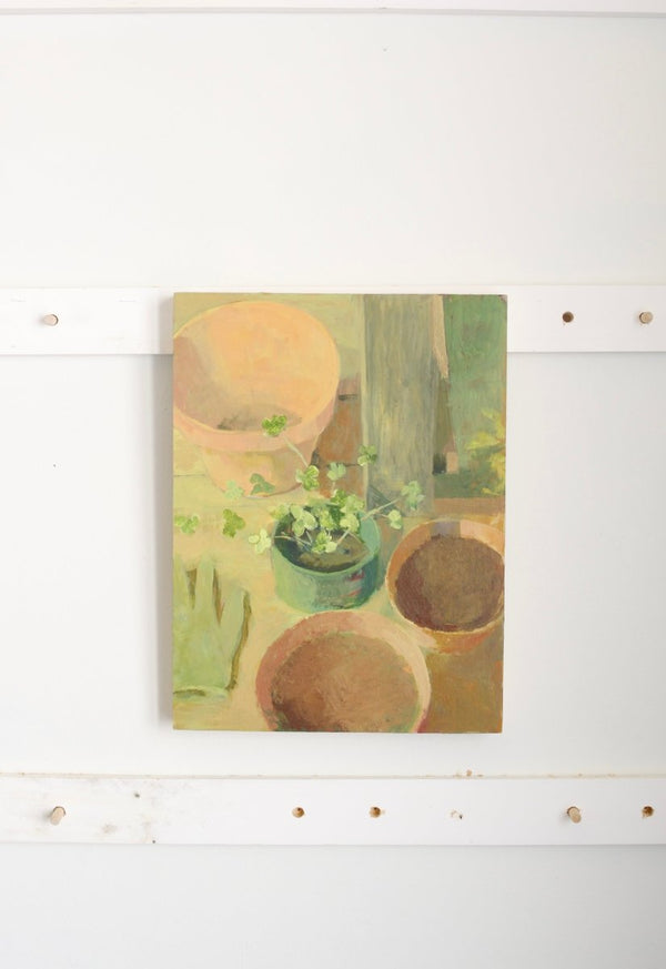 Clover | 16" h x 12" w | Framed - Liza Pruitt
